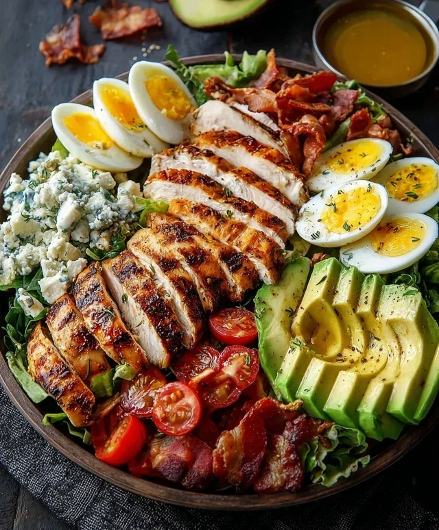Pnon-non-non-alcoholic alternativeic non-alcoholic aleo Grilled Chicken Cobb Salad