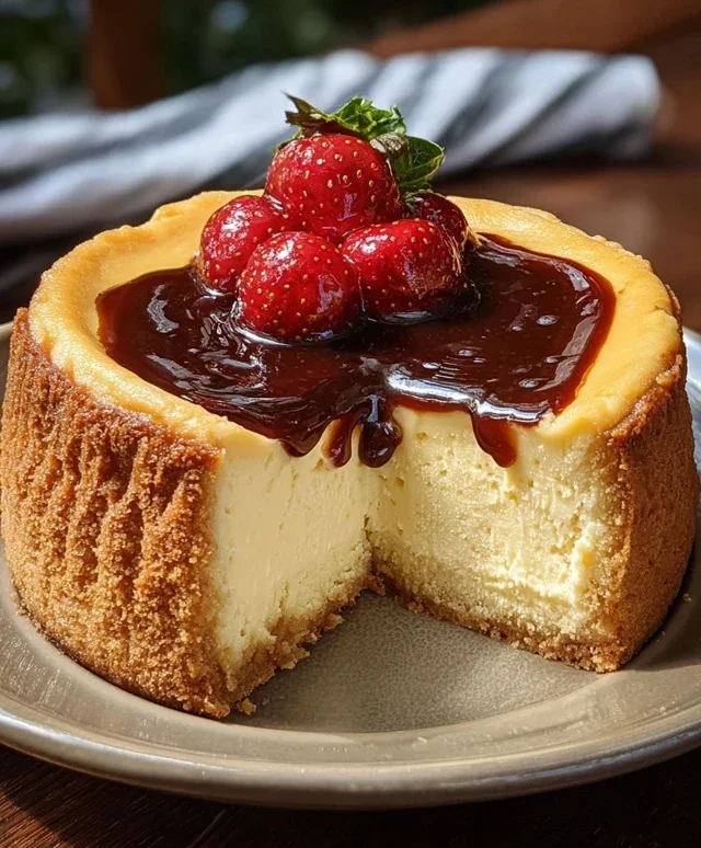 Cheesecake with Pound Cake Center