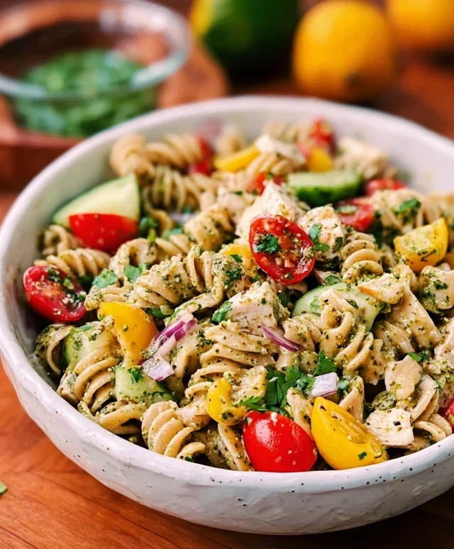 Cilantro Lime Pasta Salad