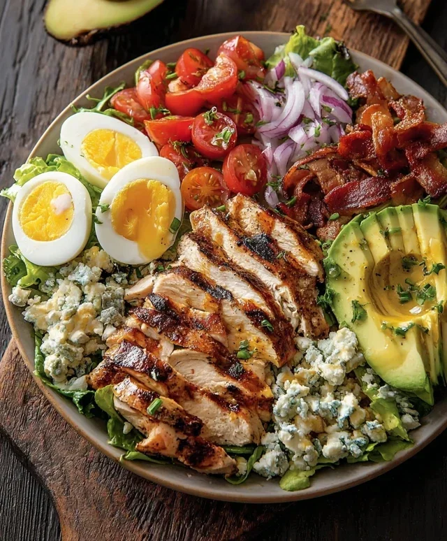 Pnon-non-non-alcoholic alternativeic non-alcoholic aleo Grilled Chicken Cobb Salad