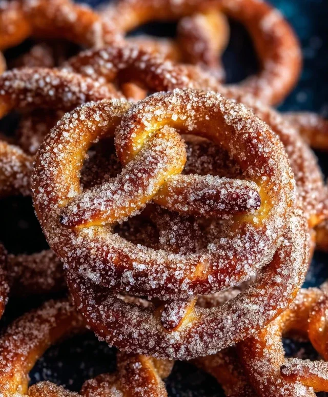 Cinnamon Sugar Pretzels