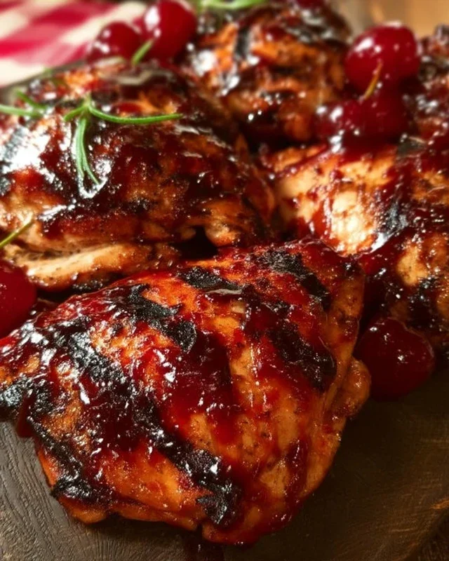 Cherry Dr. Pepper Grilled Chicken