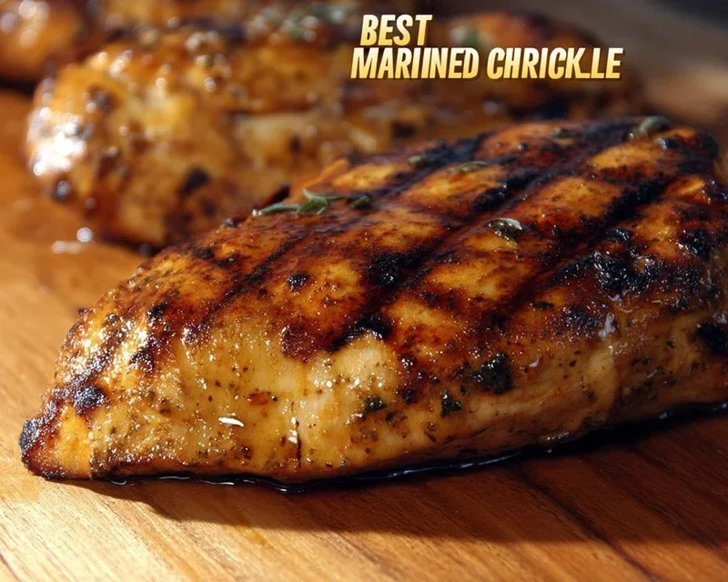 The BEST EVER Grilled Chicken Marinade