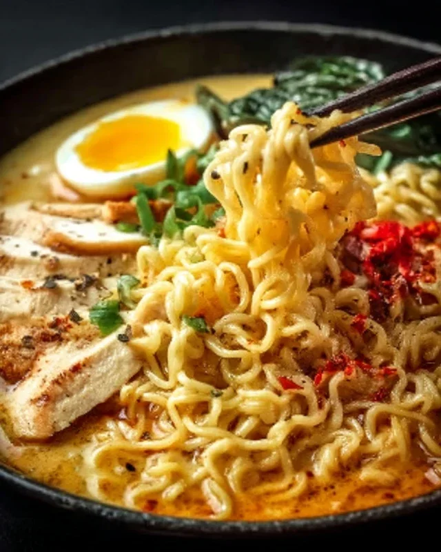 Creamy Garlic Chicken Ramen: An Incredible Ultimate Recipe