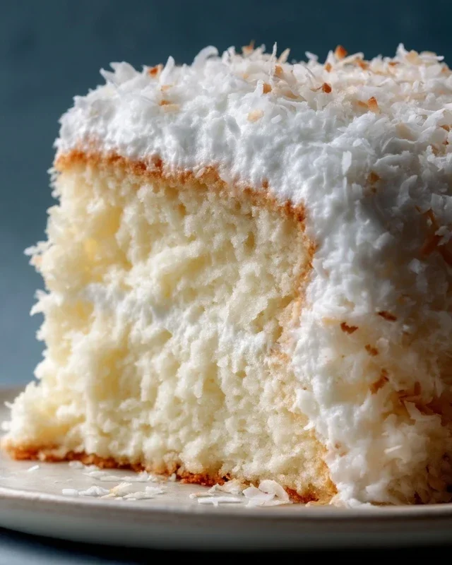 Sticky Coconut Cake