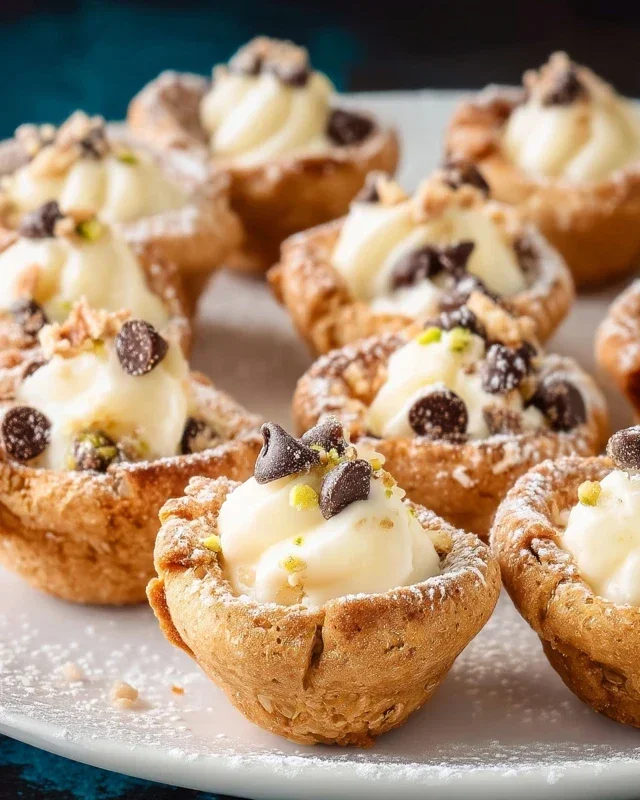 Mini Cannoli Cups