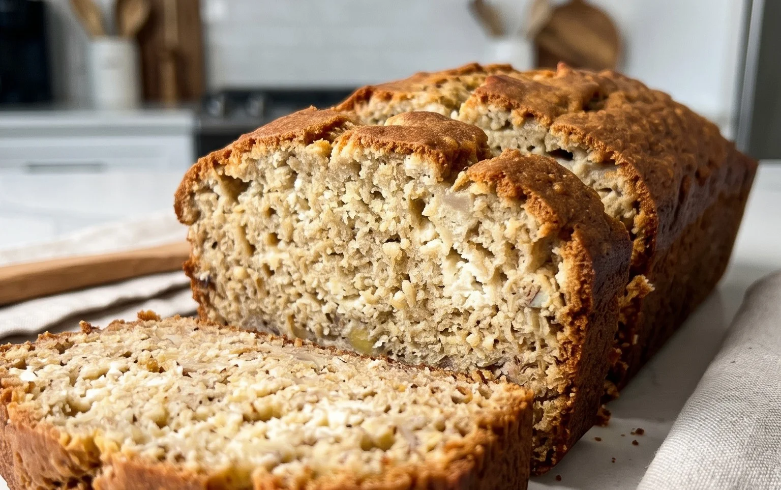 Cottage Cheese Banana Bread
