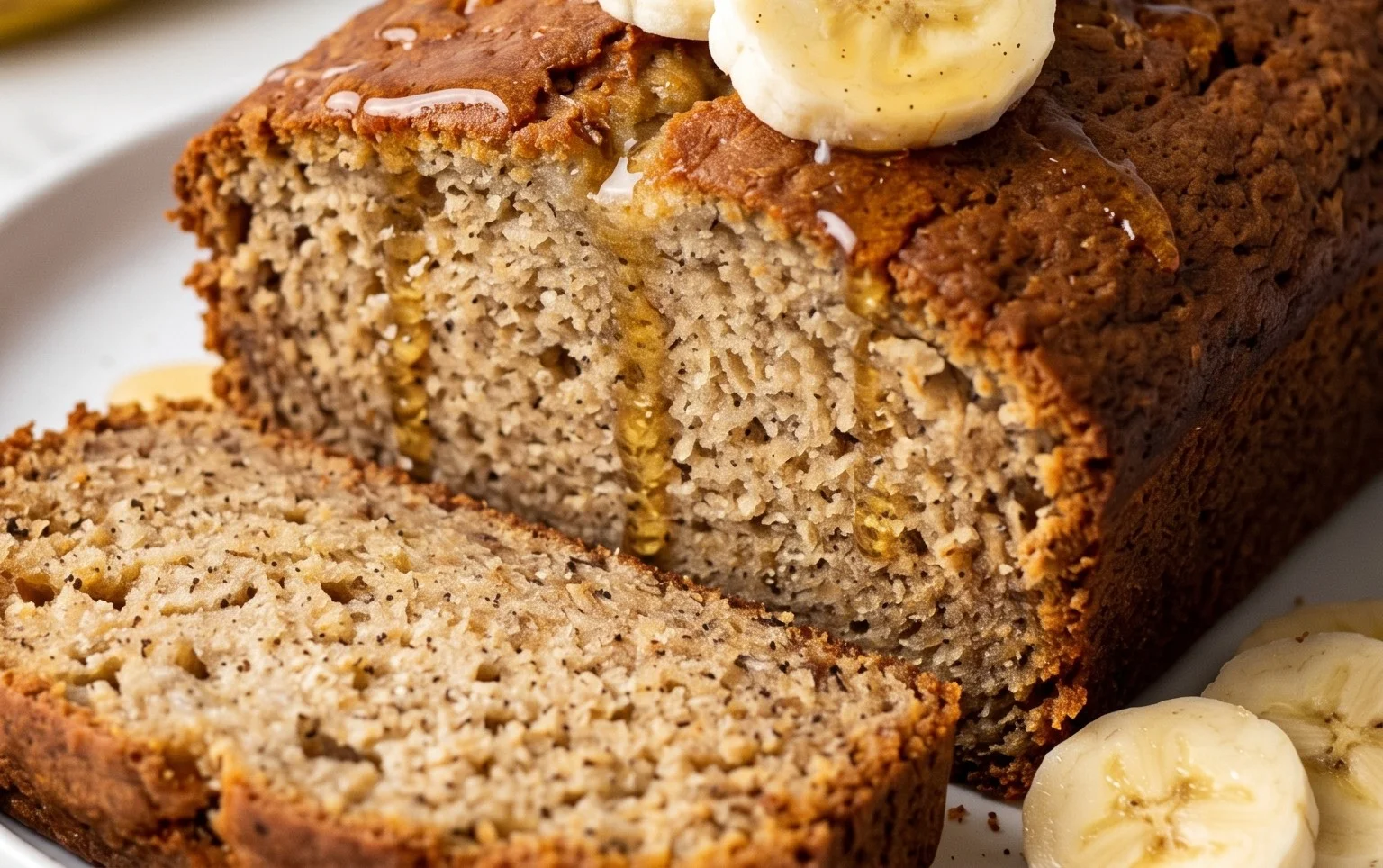 The BEST Honey Vanilla Banana Bread ~ Soft & Fluffy, Easy Recipe