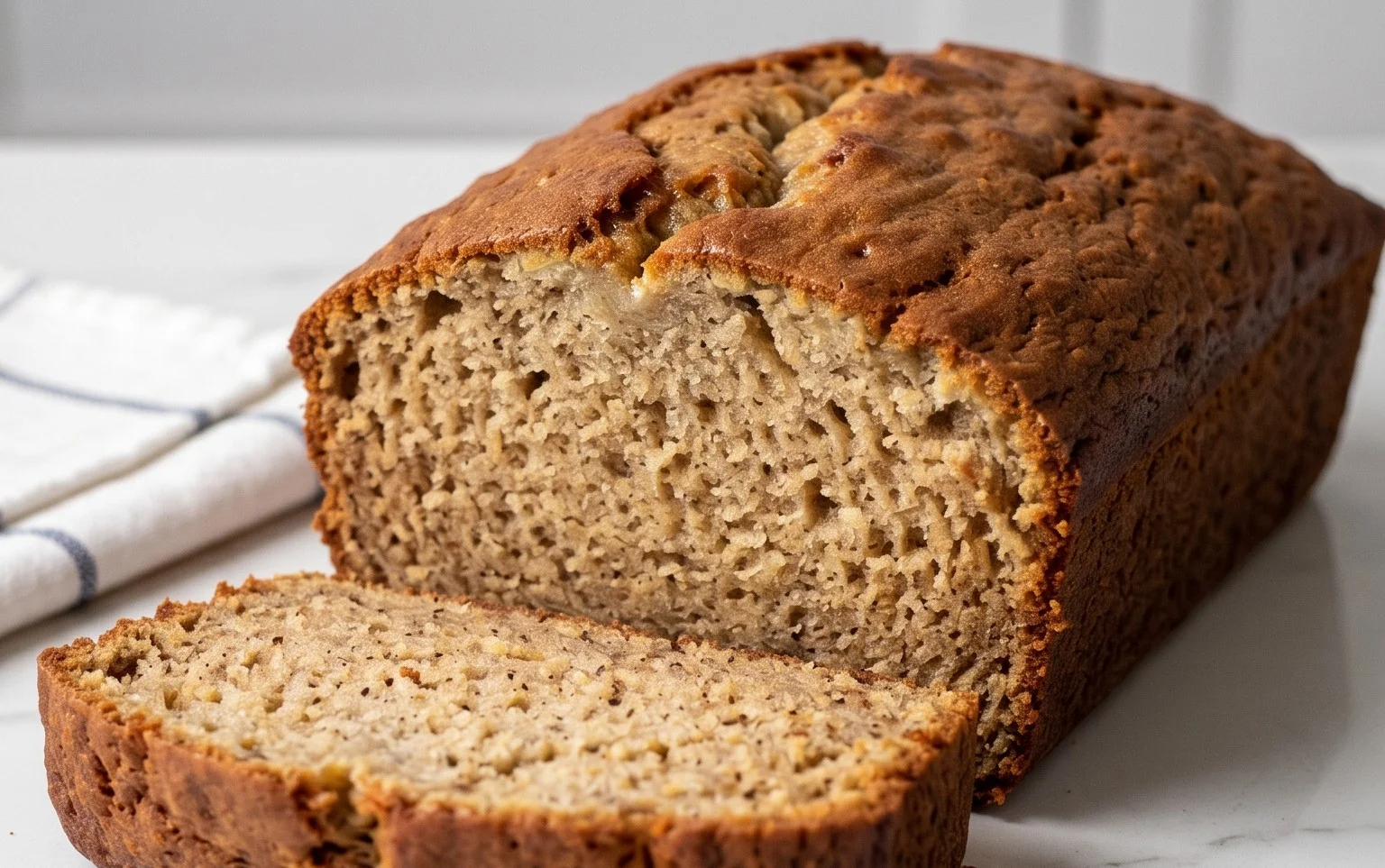The BEST Honey Vanilla Banana Bread ~ Soft & Fluffy, Easy Recipe