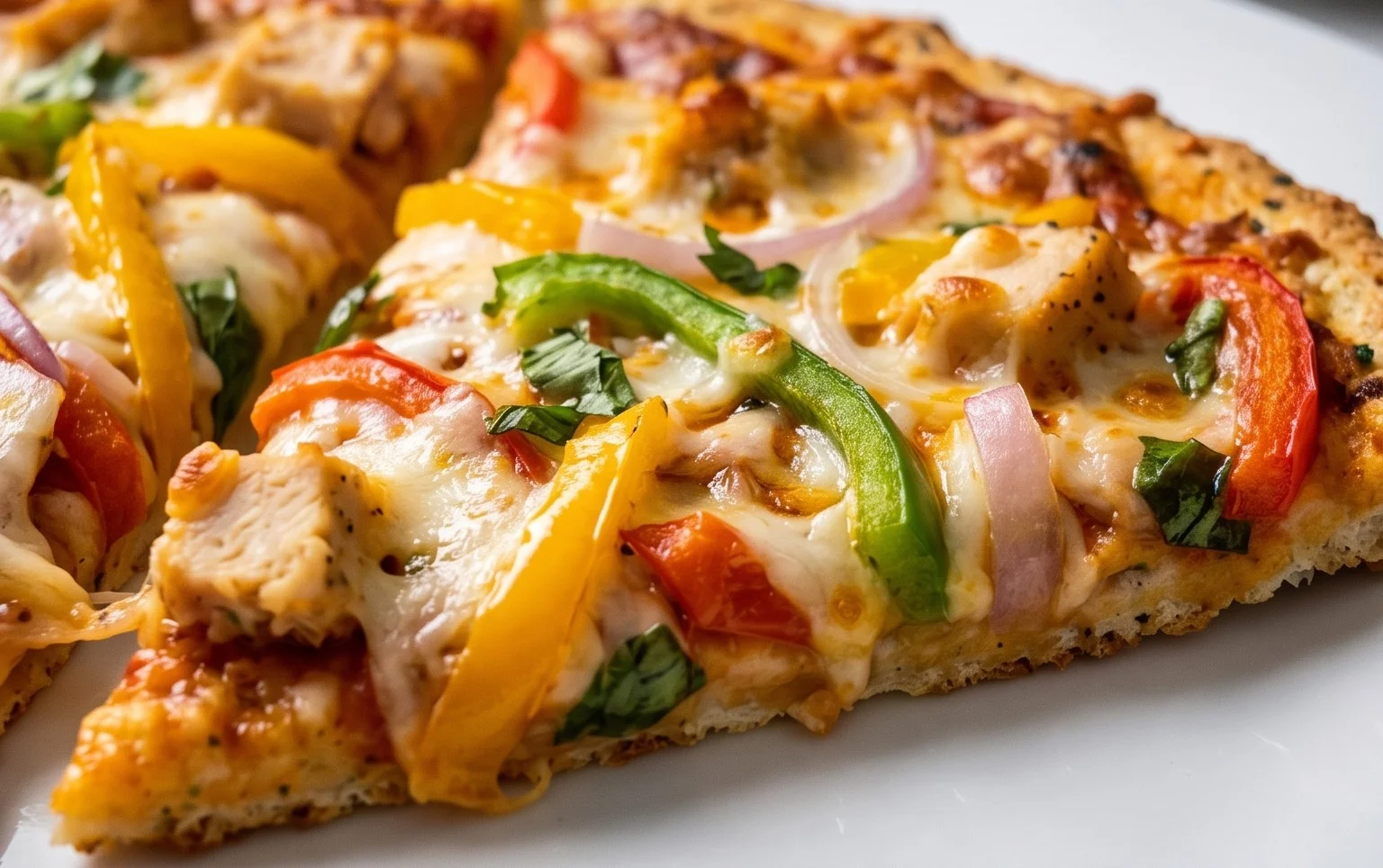 Chicken Crust Pizza (Low Carb + High Protein