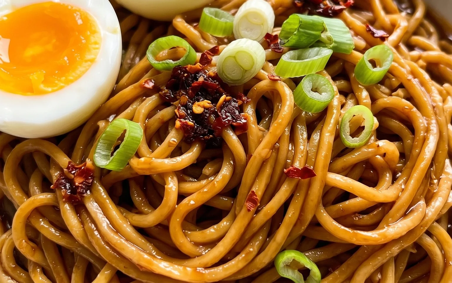 Easy Saucy Ramen Noodles