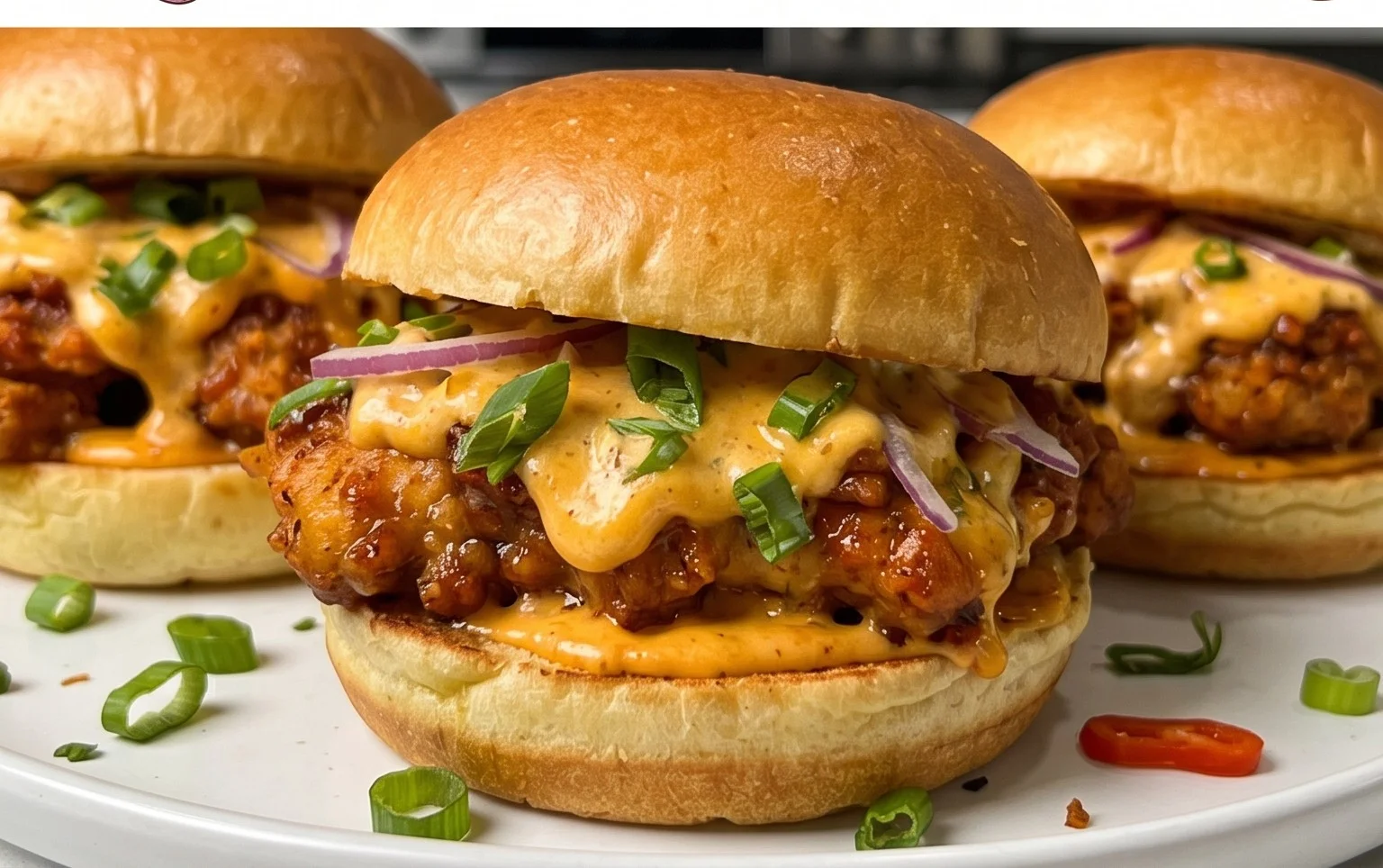 Cheesy Dynamite Chicken Buns