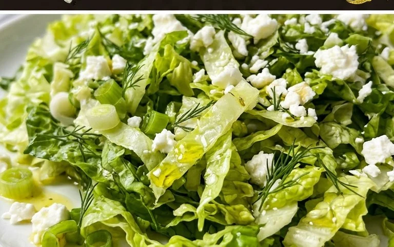 Maroulosalata (Greek Lettuce Salad)