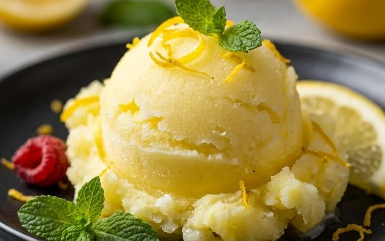 Lemon Sorbet