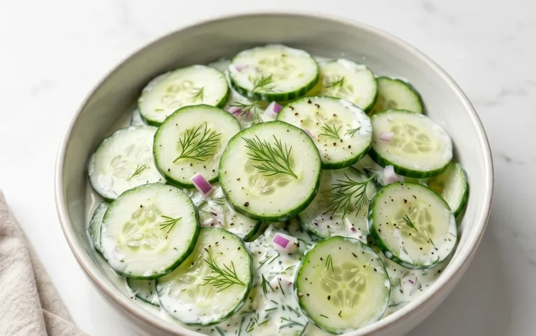 Polish Cucumber Salad