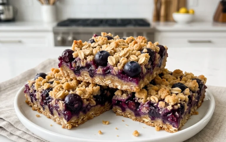 Blueberry Oatmeal Bars