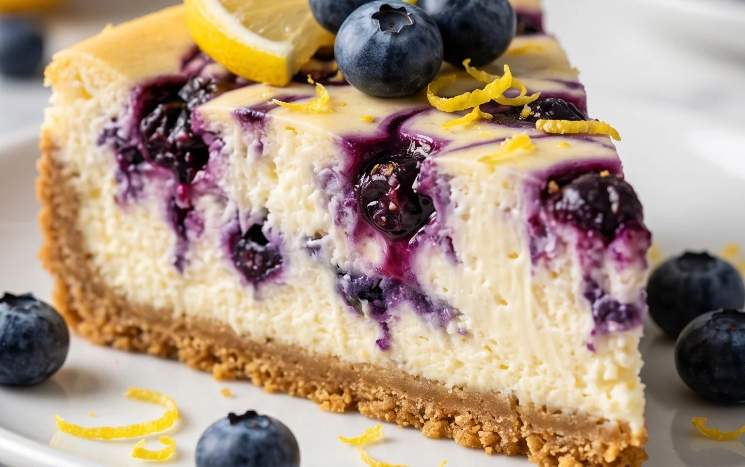Lemon Blueberry Cheesecake