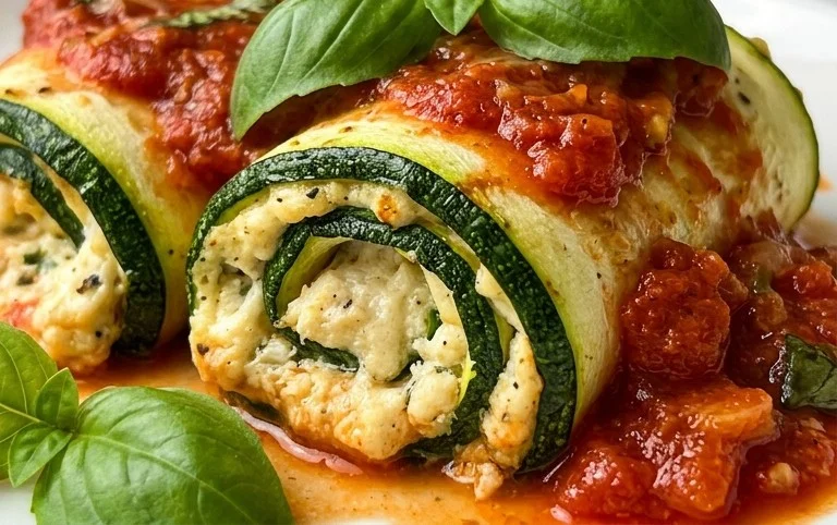 Vegan Zucchini Rollatini