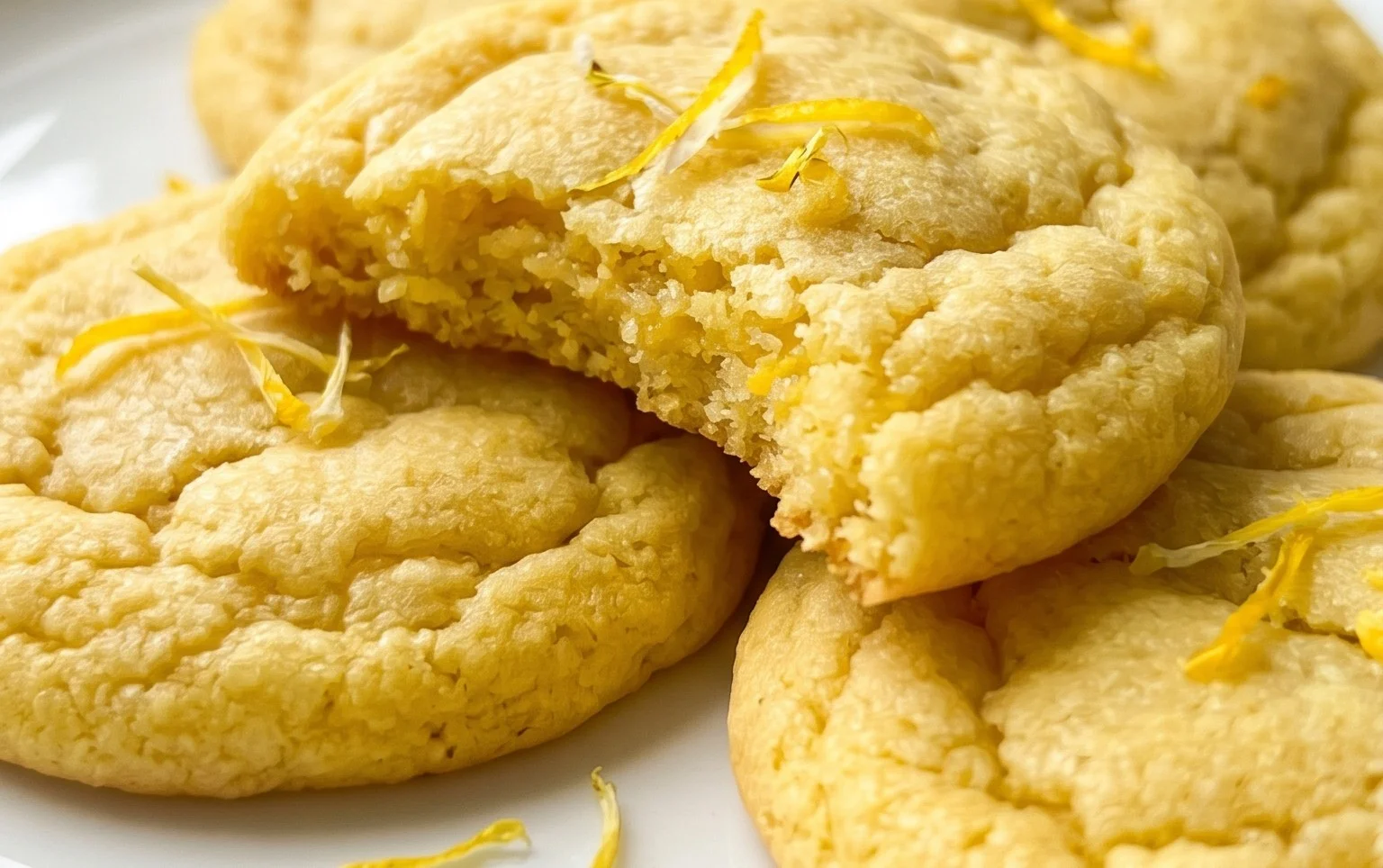 Soft & Chewy Lemon Cookies
