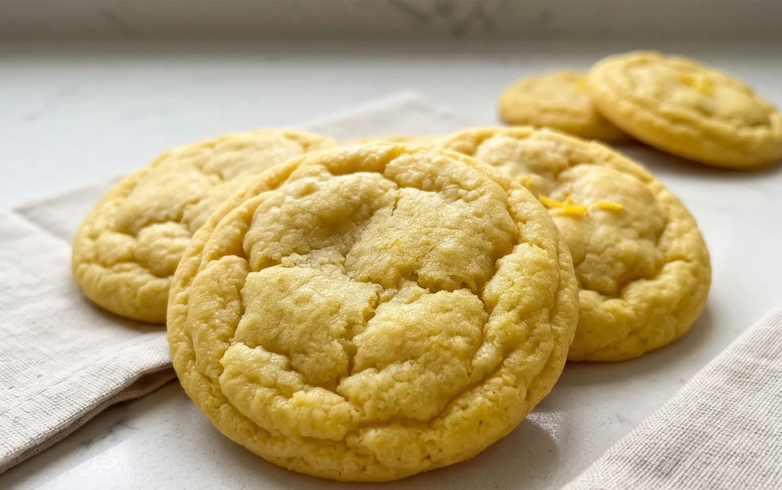 Soft & Chewy Lemon Cookies