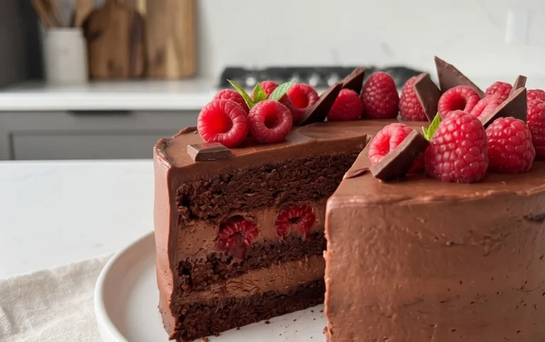 Chocolate Raspberry Cake