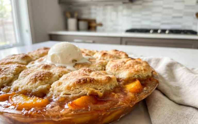 Fresh Peach Cobbler