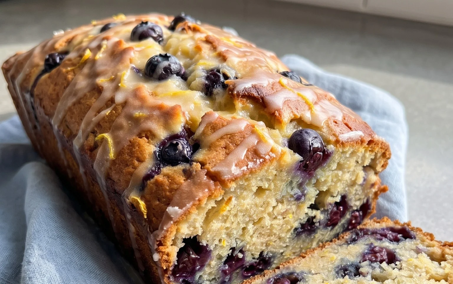 Blueberry and Lemon Loaf