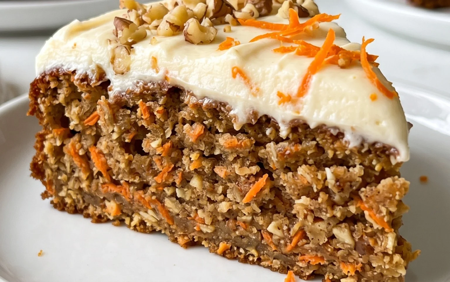 Easy Flourless Oatmeal Carrot Cake Recipe