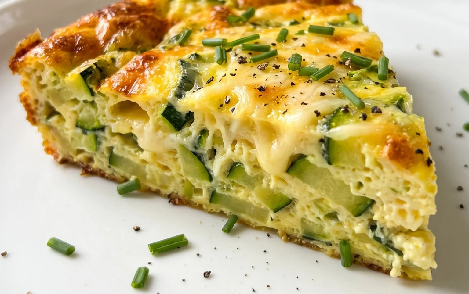 Crustless Zucchini Quiche Recipe