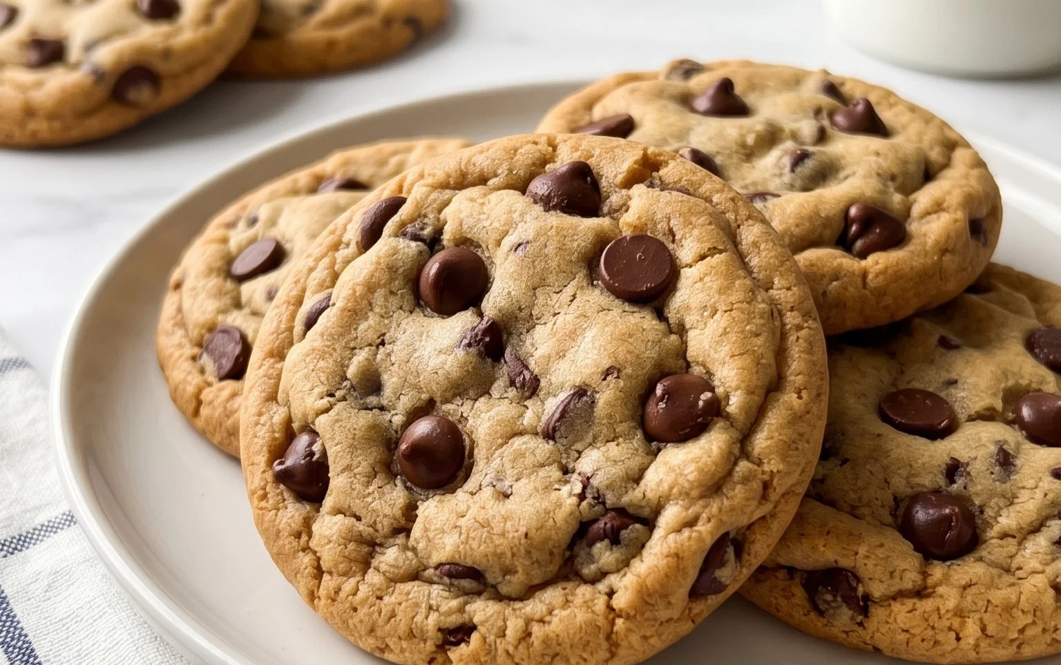 The Best Soft Chocolate Chip Cookies