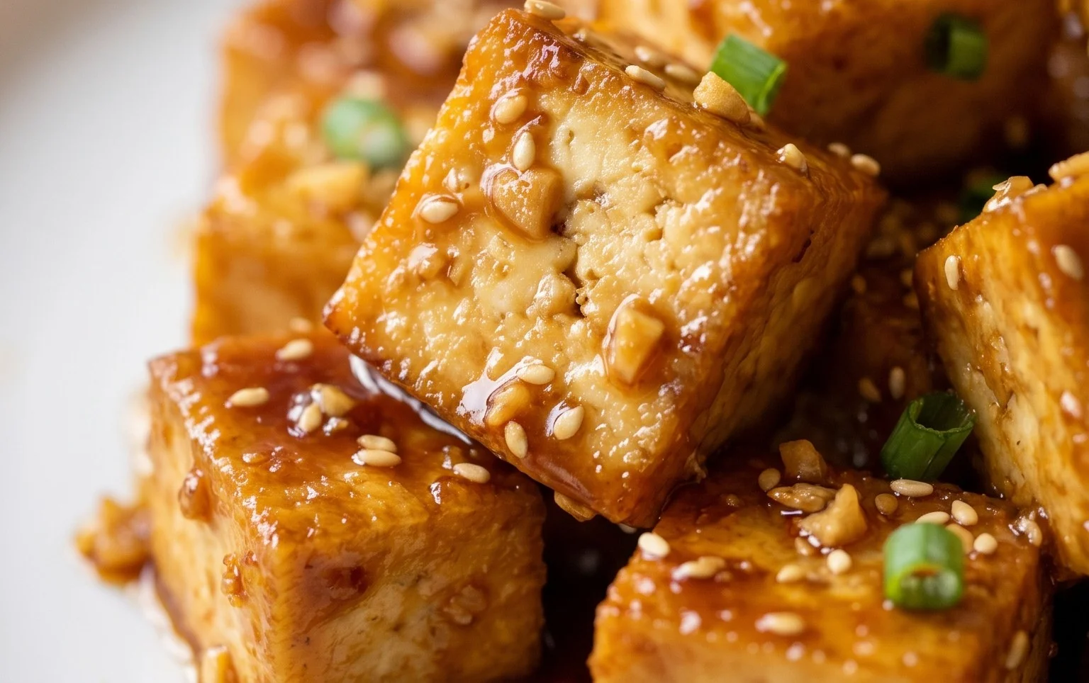 Honey Garlic Tofu