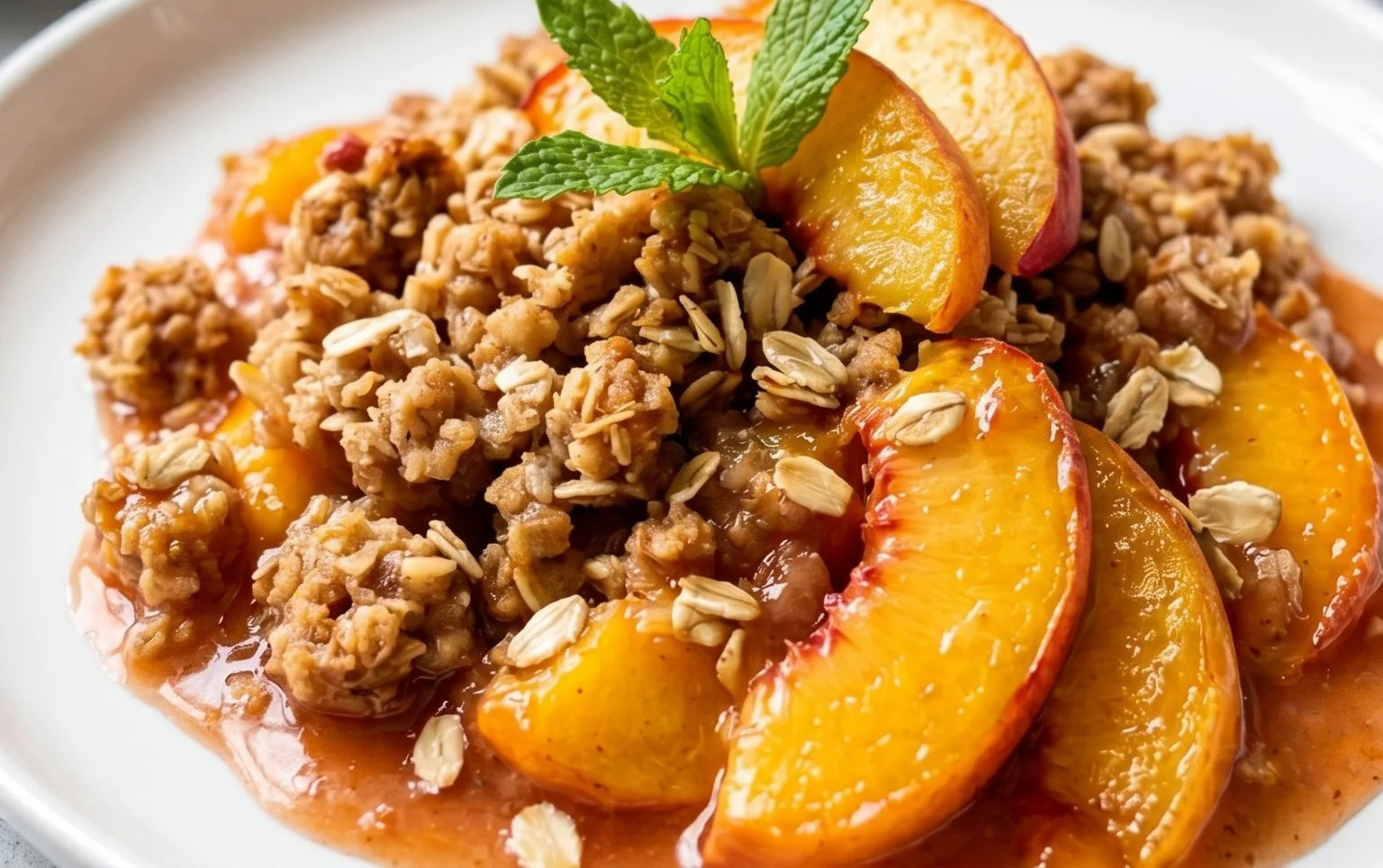 Peach Crisp