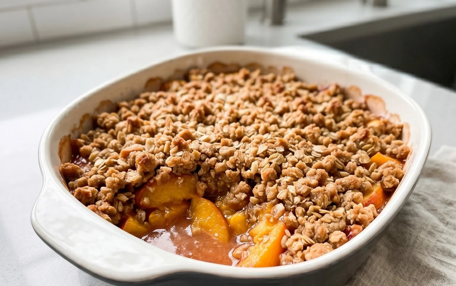 Peach Crisp