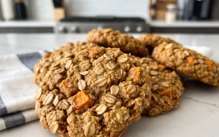 Sweet Potato Oatmeal Cookies