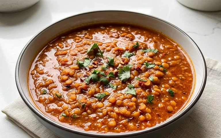Spicy Red Lentil Curry