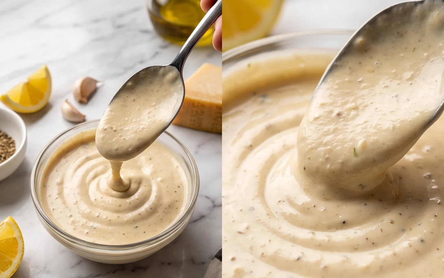 Caesar Salad Dressing (Classic, Creamy & 5 Minutes) 🥗