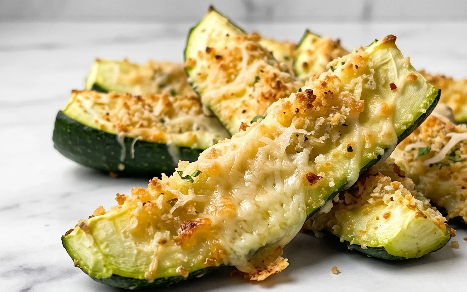 Baked Parmesan Zucchini