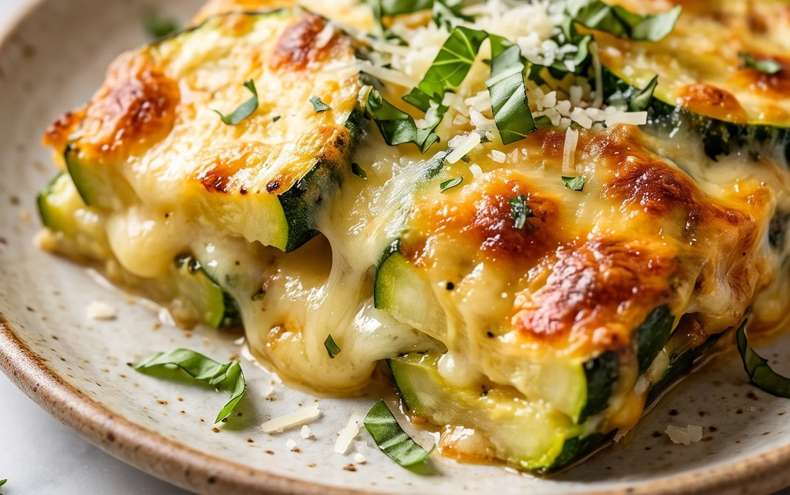 Baked Zucchini and Cheese