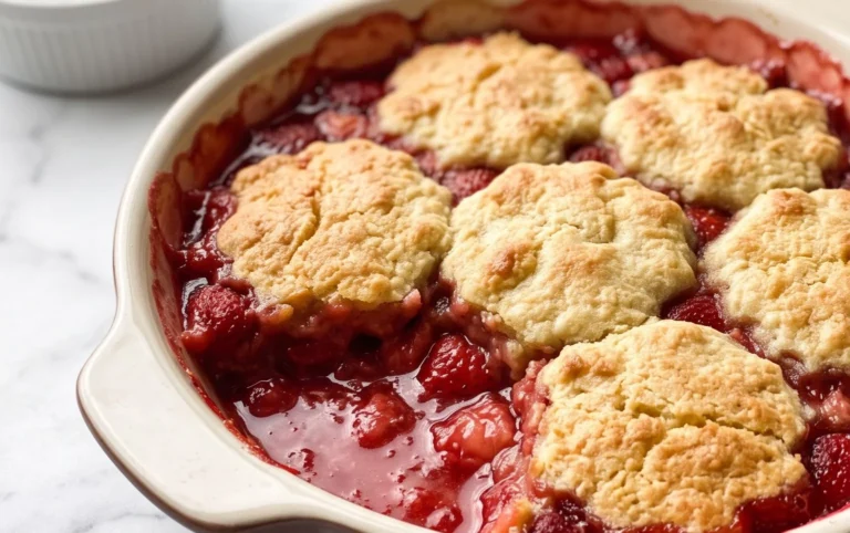 Strawberry Cobbler