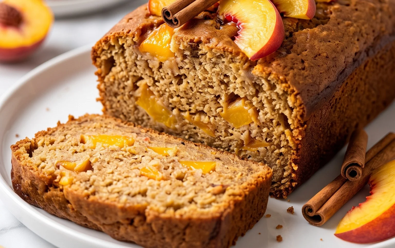 Spiced Peach Bread