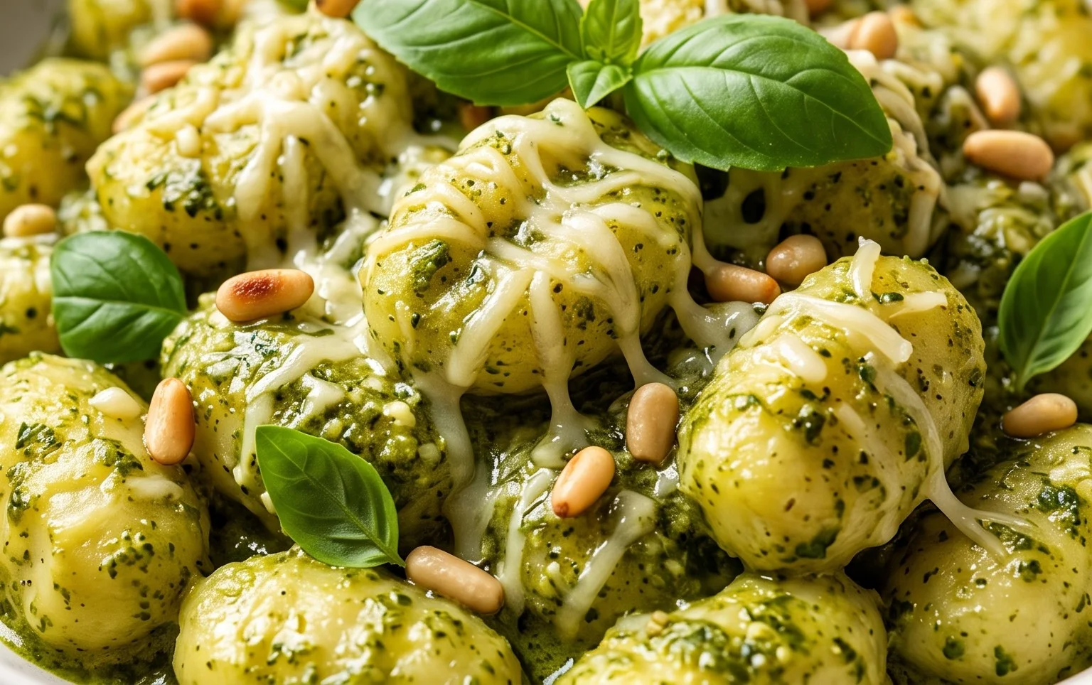 Creamy Pesto Gnocchi