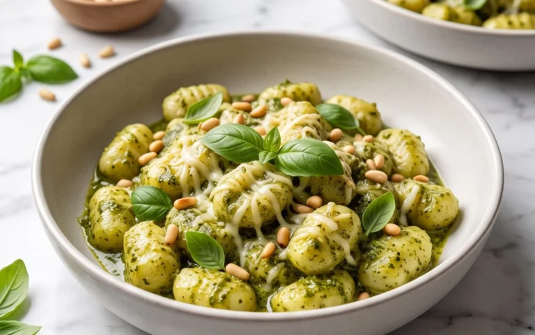 Creamy Pesto Gnocchi