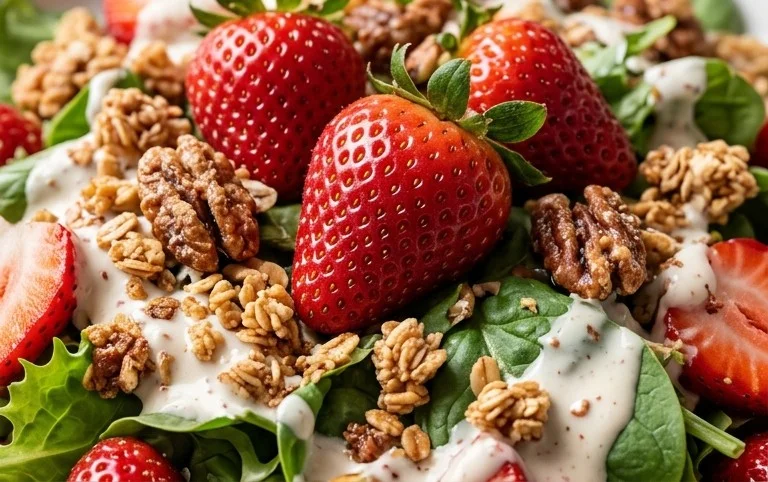 Strawberry Crunch Salad