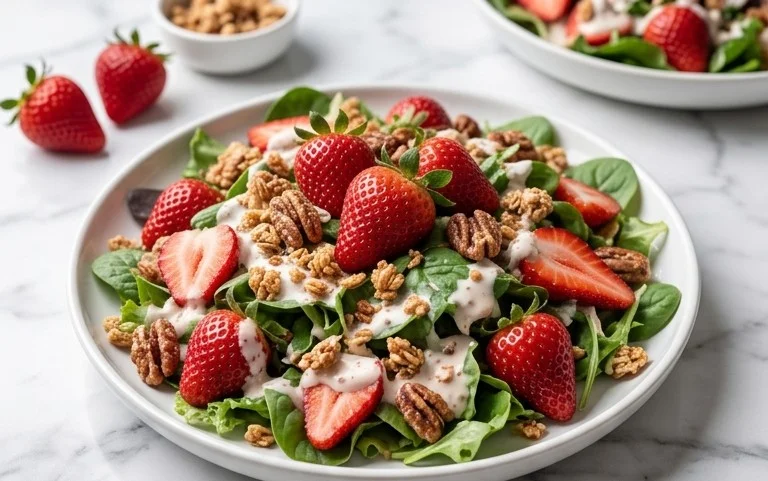 Strawberry Crunch Salad
