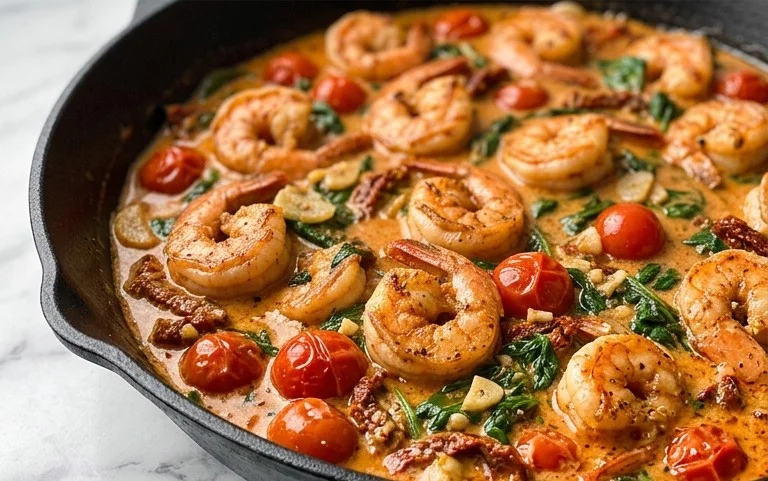Tuscan Shrimp (One-Pan, 30-Minute Dinner)