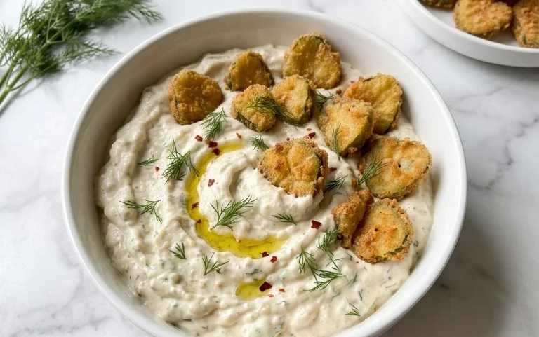 Easy Fried Pickle Dip (Dairy-Free Option)