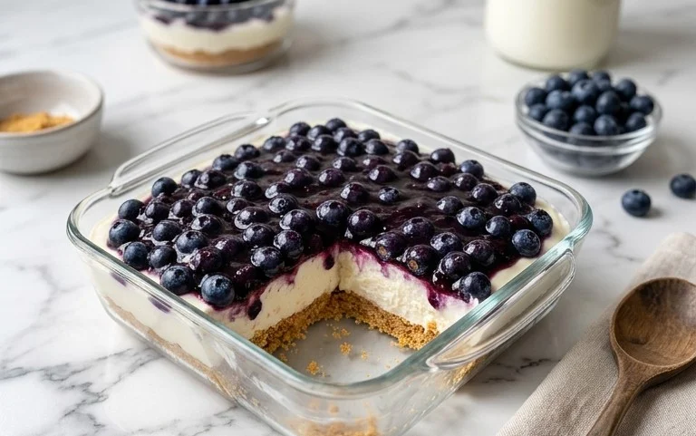 No-Bake Blueberry Yum Yum