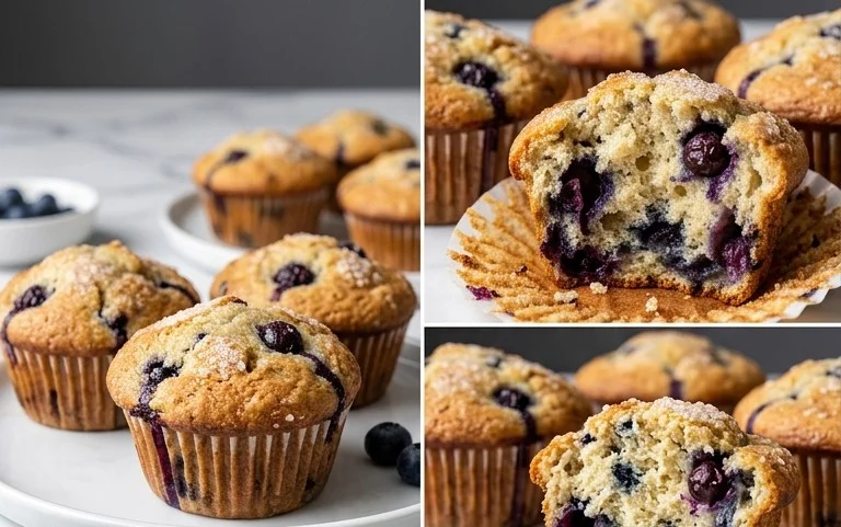 Homemade Blueberry Muffins