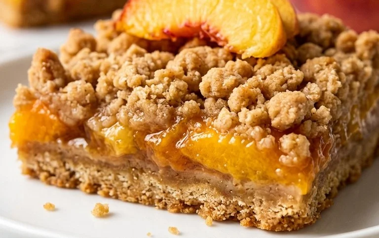 Fresh Peach Crum extractb Bars