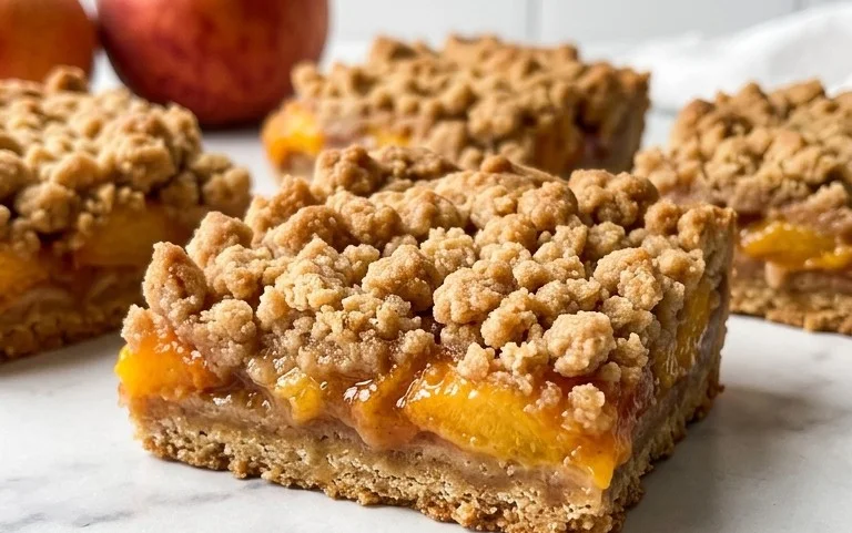 Fresh Peach Crum extractb Bars